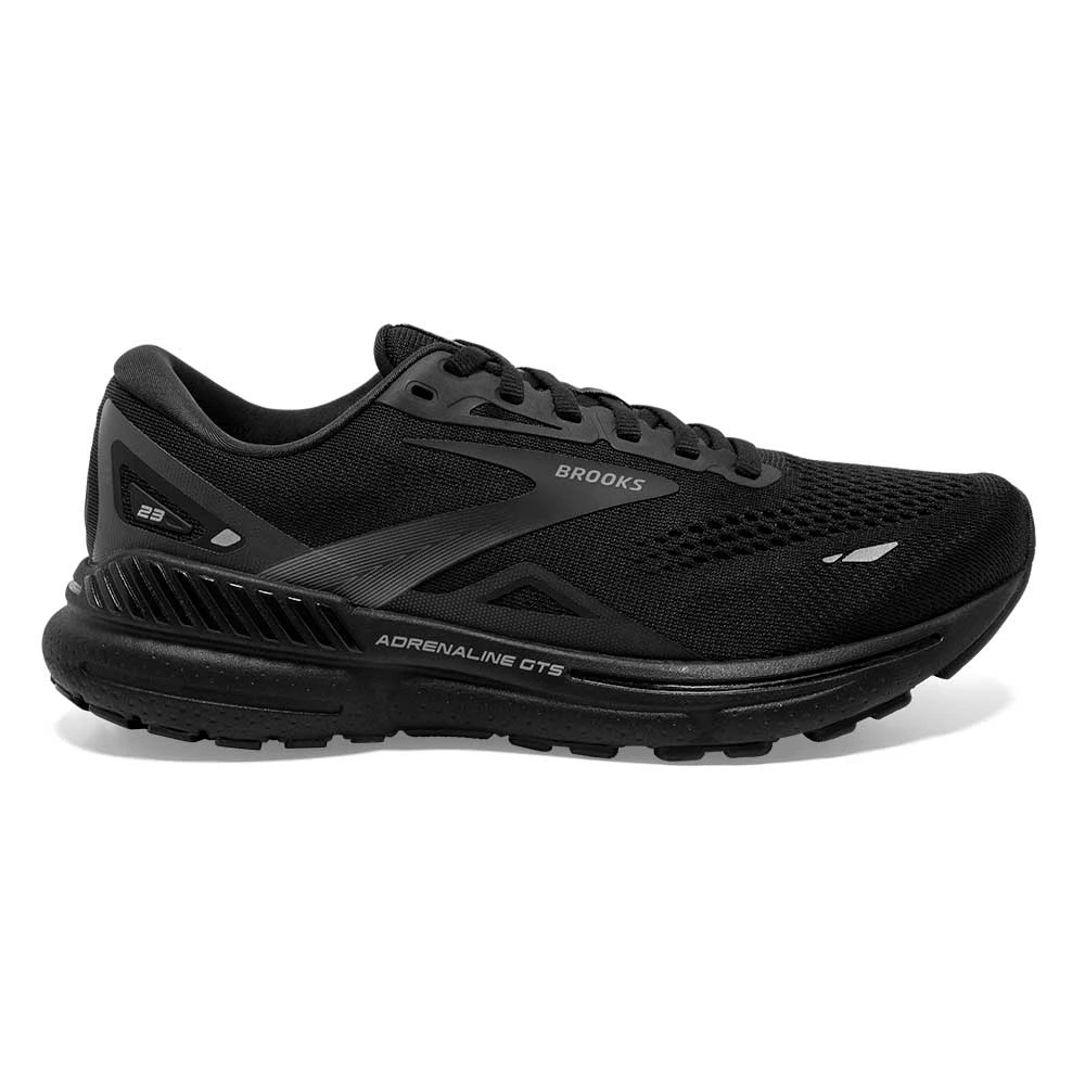 BROOKS W Adrenaline GTS 23 (D) - Black/Black/Ebony 1 BROOKS W Adrenaline GTS 23 (D) - Black/Black/Ebony