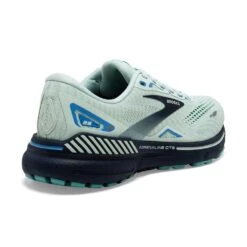 BROOKS Women's Adrenaline GTS 23 Running Shoe - Blue Glass/Nile Blue/Marina- Regular (B) -PeakStride Sports Sales 120381 471 H Adrenaline GTS 23