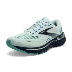 BROOKS Women's Adrenaline GTS 23 Running Shoe - Blue Glass/Nile Blue/Marina- Regular (B) -PeakStride Sports Sales 120381 471 Z Adrenaline GTS 23