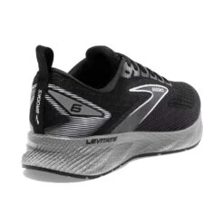 BROOKS Women's Levitate 6 Running Shoe- Black/Ebony/White- Regular (B) -PeakStride Sports Sales 120383 039 H Levitate 6