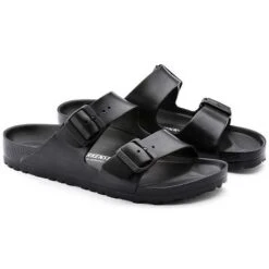Birkenstock Arizona EVA Sandals -Black- Medium/Narrow -PeakStride Sports Sales 129423 pair