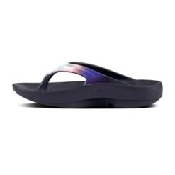 OOfos Women's OOlala Luxe Sandal - Calypso -PeakStride Sports Sales 1401CALYP shot4 932x680 5b596df2 4a83 479d a2b6 99aaf637cf45