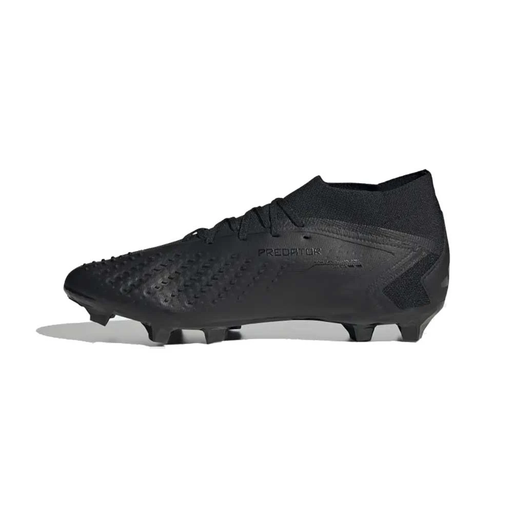 ADIDAS Unisex Predator Accuracy.2 FG Soccer Shoes - Core Black, Core Black, Cloud White - Regular (D) 2 ADIDAS Unisex Predator Accuracy.2 FG Soccer Shoes - Core Black, Core Black, Cloud White - Regular (D) - Image 2