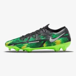 Nike Unisex Phantom GT2 Pro SW FG Soccer Shoe - Black/MTLC Platinum Green-Regular (D) -PeakStride Sports Sales 1e4a4a9f b2f8 42d4 b747 bb8c66f8c811