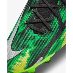 Nike Unisex Phantom GT2 Pro SW FG Soccer Shoe - Black/MTLC Platinum Green-Regular (D) -PeakStride Sports Sales 1e690848 63b4 43cd 830d 6f7ab46819c3