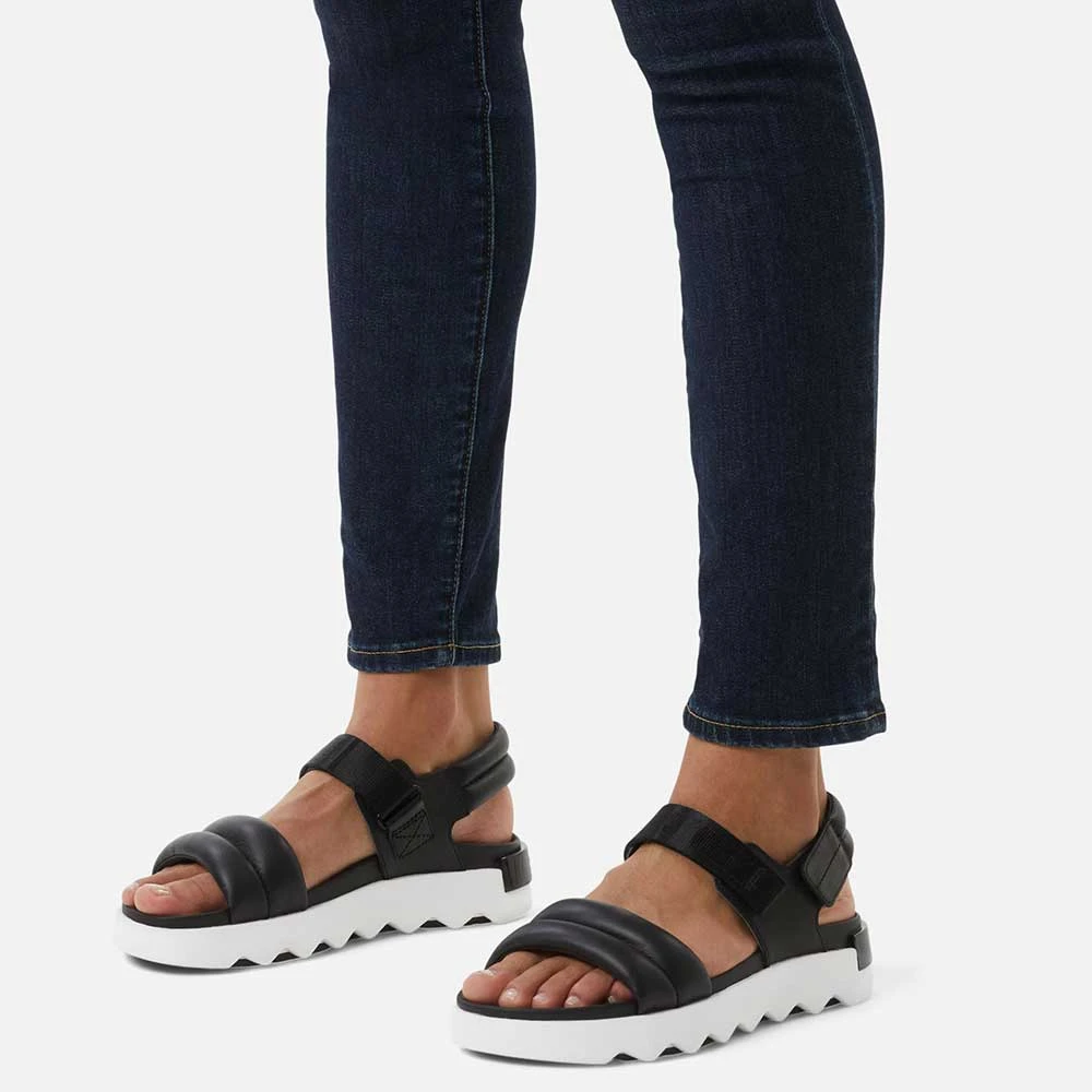 Sorel Women's Viibe Sandal - Black/Sea Salt- Regular (B) 4 Sorel Women's Viibe Sandal - Black/Sea Salt- Regular (B) - Image 4