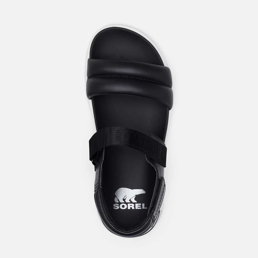Sorel Women's Viibe Sandal - Black/Sea Salt- Regular (B) 3 Sorel Women's Viibe Sandal - Black/Sea Salt- Regular (B) - Image 3