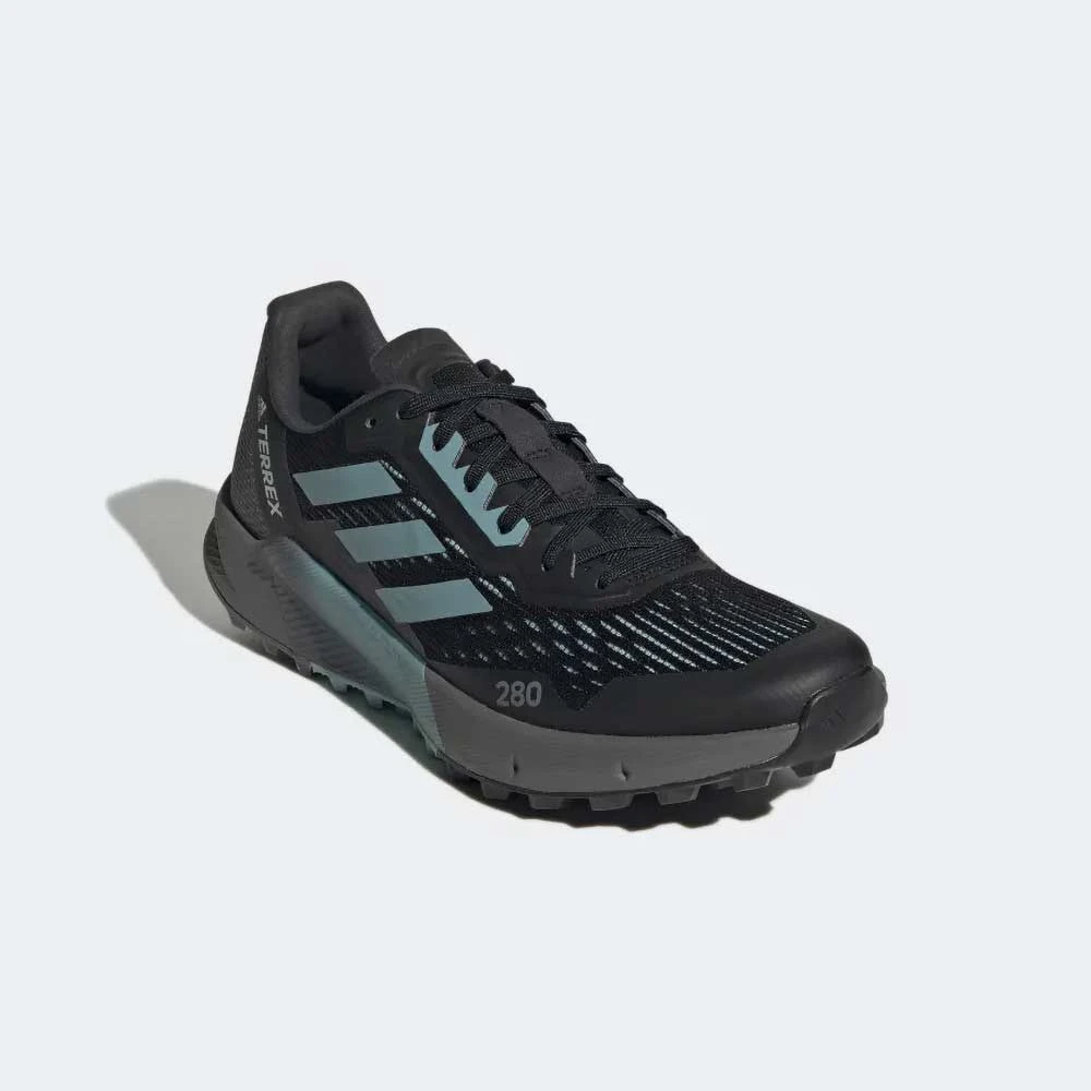 ADIDAS Women's Terrex Agravic Flow 2 Trail Shoe- Core Black/Mint Ton/Ftwr White- Regular (B) 2 ADIDAS Women's Terrex Agravic Flow 2 Trail Shoe- Core Black/Mint Ton/Ftwr White- Regular (B) - Image 2