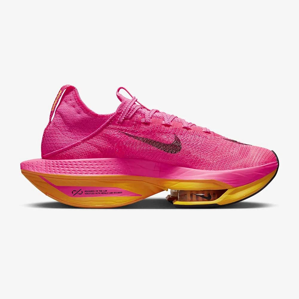 Women's Nike Alphafly 2 Running Shoe - Hyper Pink/Black/Laser Orange- Regular (B) 1 Women's Nike Alphafly 2 Running Shoe - Hyper Pink/Black/Laser Orange- Regular (B)