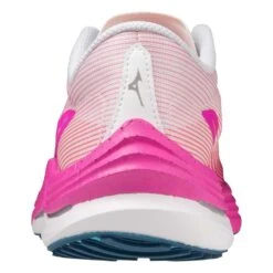 Mizuno Women's Wave Rebellion Flash Running Shoe - White/Silver - Regular (B) -PeakStride Sports Sales 411394 0073 05 e1ded949 8615 41c7 9ff9 3c9621910d12