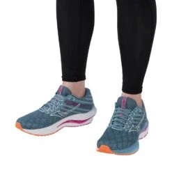 Mizuno Women's Wave Inspire 19 Running Shoe- Provincial Blue/White- Regular (B) 11 Mizuno Women's Wave Inspire 19 Running Shoe- Provincial Blue/White- Regular (B) -PeakStride Sports Sales 411398 5B00 10