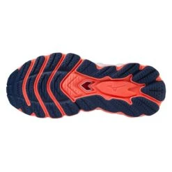 Mizuno Women's Wave Sky 7 Running Shoe - Blue Heron/Silver - Regular (B) -PeakStride Sports Sales 411413 6Q73 02