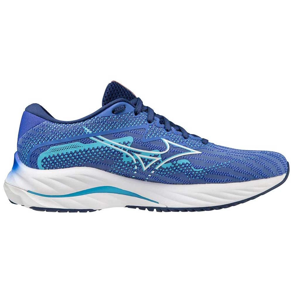 Mizuno Women's Wave Rider 27 Running Shoe - Ultramarine/White- Regular (B) 1 Mizuno Women's Wave Rider 27 Running Shoe - Ultramarine/White- Regular (B)