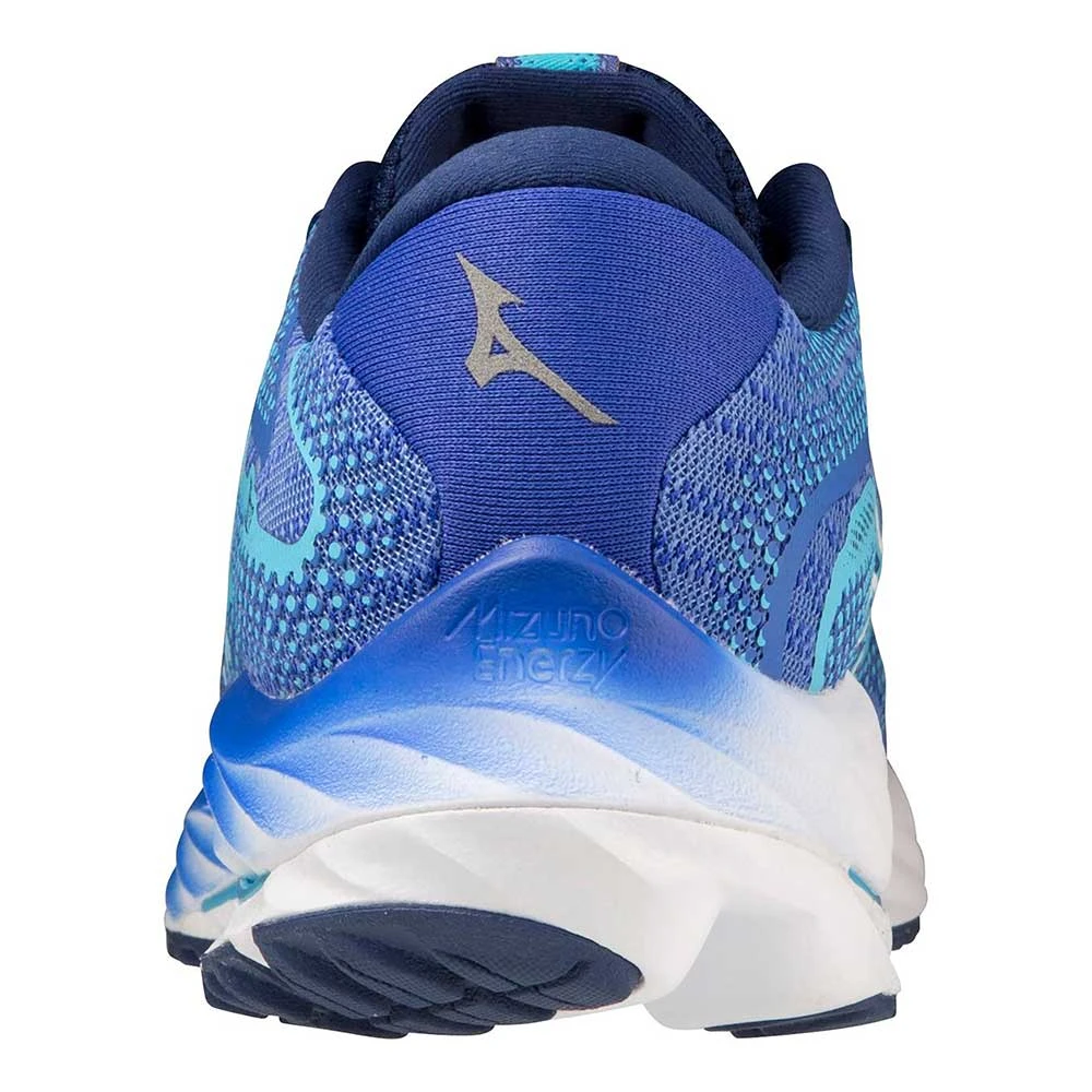 Mizuno Women's Wave Rider 27 Running Shoe - Ultramarine/White- Regular (B) 6 Mizuno Women's Wave Rider 27 Running Shoe - Ultramarine/White- Regular (B) - Image 6