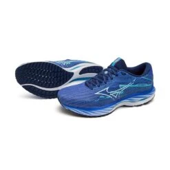 Mizuno Women's Wave Rider 27 Running Shoe - Ultramarine/White- Regular (B) 18 Mizuno Women's Wave Rider 27 Running Shoe - Ultramarine/White- Regular (B) -PeakStride Sports Sales 411418 UM00 11