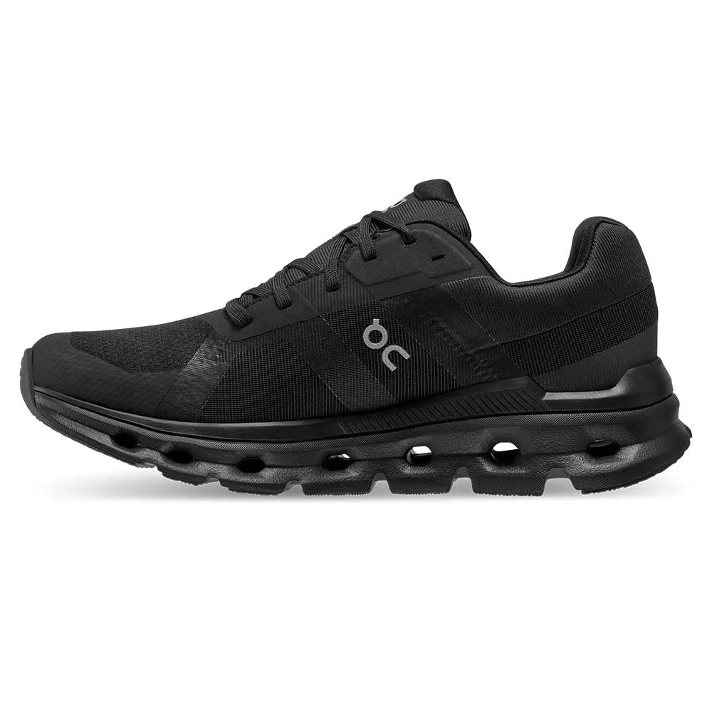 On Running Women's Cloudrunner Waterproof Running Shoe - Black - Regular (B) 3 On Running Women's Cloudrunner Waterproof Running Shoe - Black - Regular (B) - Image 3