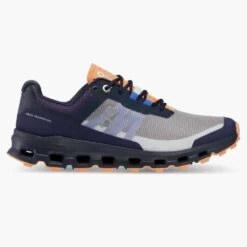 On Running Women's Cloudvista Trail Shoe - Midnight/Copper- Regular (B)