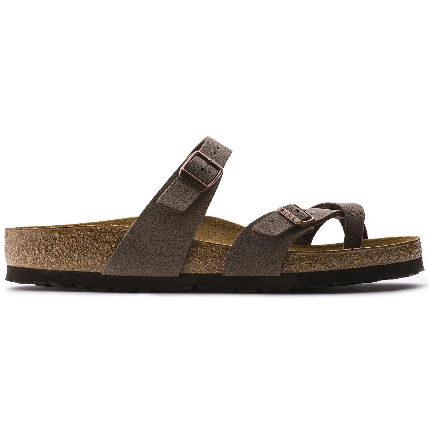 Birkenstock Mayari Suede Mocha Birko-Flor® Nubuck Sandal- Regular/Wide 2 Birkenstock Mayari Suede Mocha Birko-Flor® Nubuck Sandal- Regular/Wide - Image 2