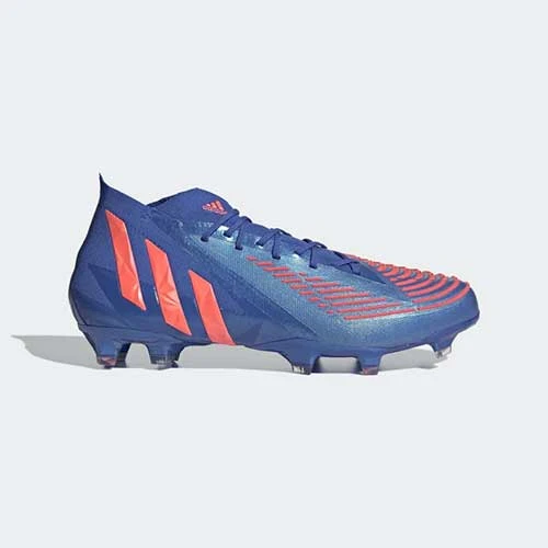 ADIDAS Unisex Predator Edge .1 FG Soccer Shoe - Hi-Res Blue/Turbo/Hi-Res Blue - Regular (D) 1 ADIDAS Unisex Predator Edge .1 FG Soccer Shoe - Hi-Res Blue/Turbo/Hi-Res Blue - Regular (D)
