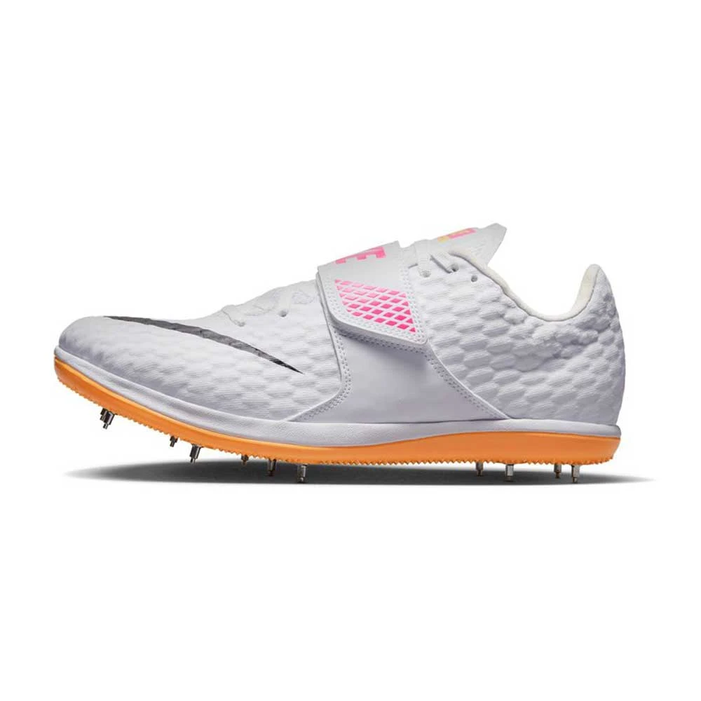 Unisex Nike Air Zoom High Jump Elite Spike - White/Black/Laser Pink - Regular (D) 2 Unisex Nike Air Zoom High Jump Elite Spike - White/Black/Laser Pink - Regular (D) - Image 2