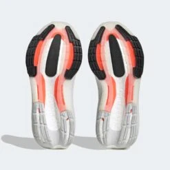 ADIDAS Women's Ultraboost Light Running Shoe- Ftwr White/Core Black/Solar Red- Regular (B) -PeakStride Sports Sales 8e292135b05d4f3fba24af690130b4ba 9366