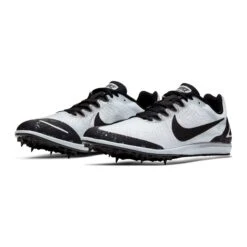 Nike Unisex Zoom Rival D 10 Track Spike - Pure Platinum/Black/Indigo Fog-Regular (D) -PeakStride Sports Sales 907566 002 PHCFH001 2000