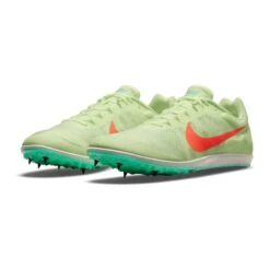 Nike Unisex Zoom Rival D Track Spike - Barely Volt/Hyper Orange/Dynamic Turq - Regular (D) 13 Nike Unisex Zoom Rival D Track Spike - Barely Volt/Hyper Orange/Dynamic Turq - Regular (D) -PeakStride Sports Sales 907566 700 PHCFH001 1500 1