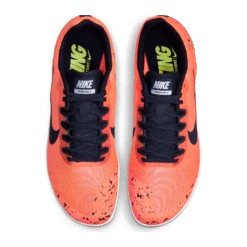 Nike Unisex Zoom Rival D 10 Track Spike - Bright Mango/Blackened Blue/Purple Pulse-Regular (D) -PeakStride Sports Sales 907566 800 PHCTH001 2000