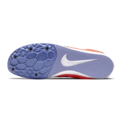 Nike Unisex Zoom Rival D 10 Track Spike - Bright Mango/Blackened Blue/Purple Pulse-Regular (D) -PeakStride Sports Sales 907566 800 PHSUH000 2000