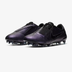 Nike Unisex Phantom Venom Elite FG Soccer Cleat - Black/Black -PeakStride Sports Sales AO7540 010 3