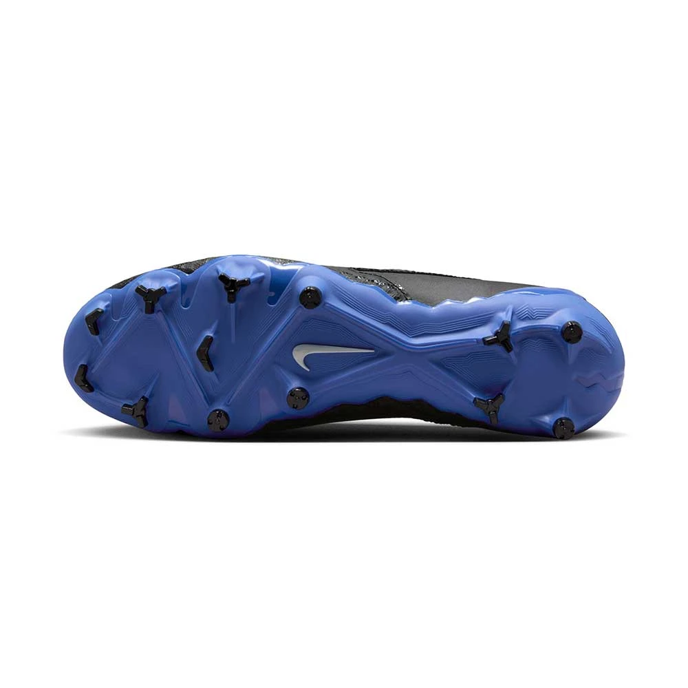 Nike Phantom GX Academy Dynamic Fit MG Soccer Cleat - Black/Chrome-Hyper Royal- Regular (D) 7 Nike Phantom GX Academy Dynamic Fit MG Soccer Cleat - Black/Chrome-Hyper Royal- Regular (D) - Image 7