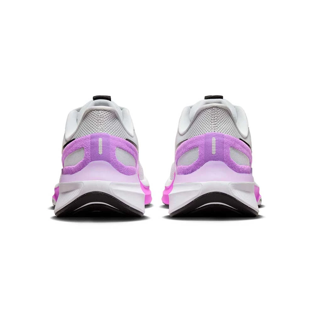 Women's Nike Air Zoom Structure 25 Running Shoe - White/Black-Pure Platinum-Fuchsia Dream- Regular (B) 6 Women's Nike Air Zoom Structure 25 Running Shoe - White/Black-Pure Platinum-Fuchsia Dream- Regular (B) - Image 6