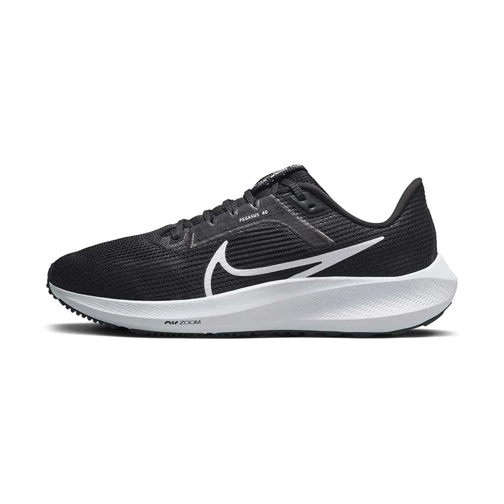 Nike Women's Air Zoom Pegasus 40 Running Shoe- Black/White/Anthracite- Regular (B) 3 Nike Women's Air Zoom Pegasus 40 Running Shoe- Black/White/Anthracite- Regular (B) - Image 3