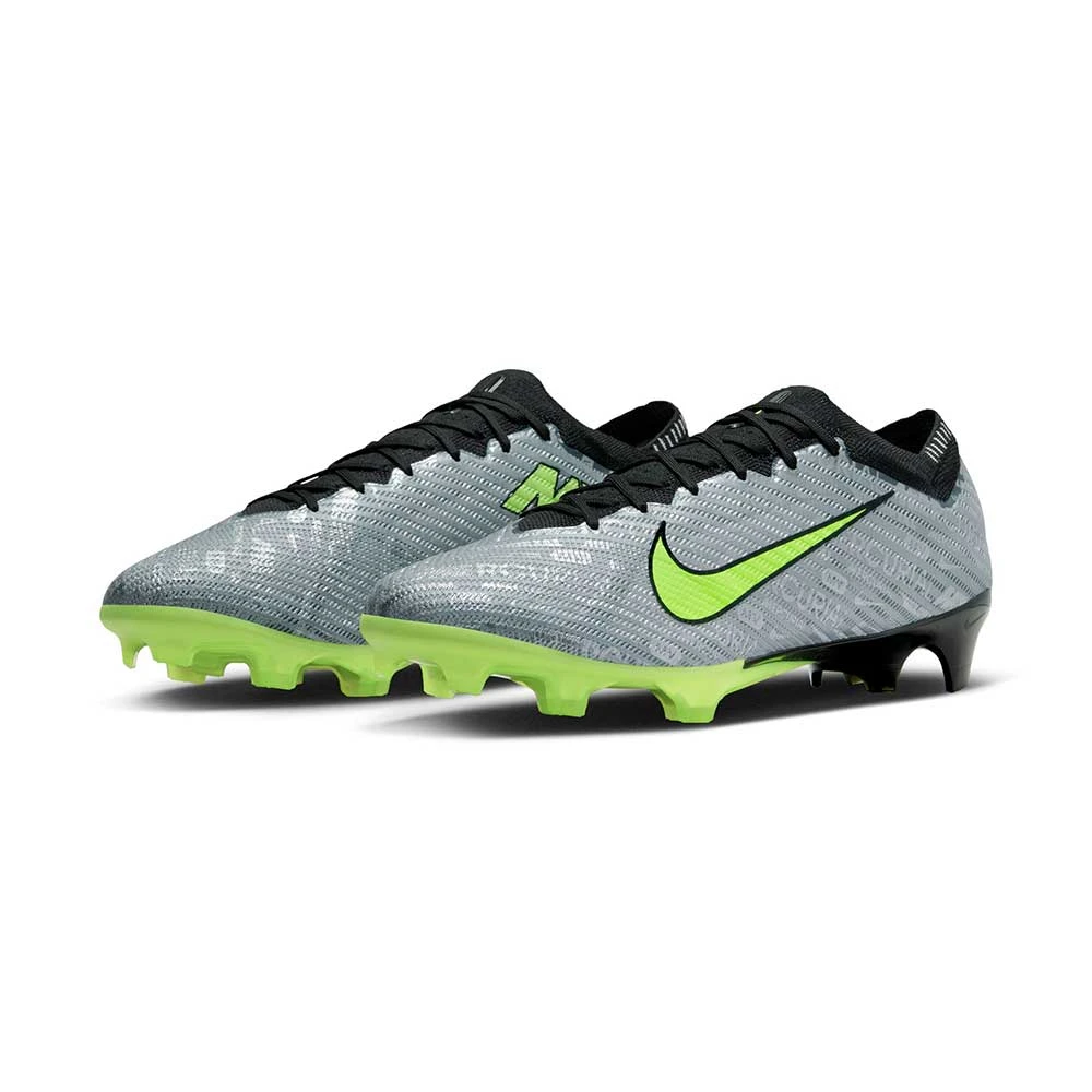 Unisex Nike Zoom Mercurial Vapor 15 Elite XXV FG Soccer Cleats - Metallic Silver/Hyper Pink - Regular (D) 3 Unisex Nike Zoom Mercurial Vapor 15 Elite XXV FG Soccer Cleats - Metallic Silver/Hyper Pink - Regular (D) - Image 3