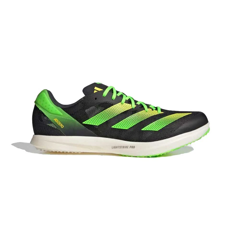 ADIDAS Unisex AdiZERO Avanti TYO Track Spike - Core Black/Beam Yellow/Solar Green 1 ADIDAS Unisex AdiZERO Avanti TYO Track Spike - Core Black/Beam Yellow/Solar Green