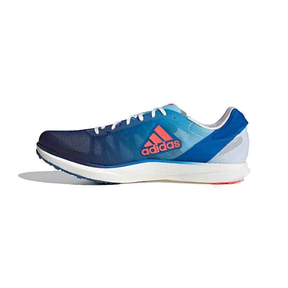 ADIDAS Unisex ADIZERO Avanti TYO Track Spike - Legacy Indigo/Turbo/ Blue Rush-Regular (D) 4 ADIDAS Unisex ADIZERO Avanti TYO Track Spike - Legacy Indigo/Turbo/ Blue Rush-Regular (D) - Image 4