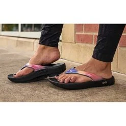 OOfos Women's OOlala Luxe Sandal - Horizon - Regular (B) -PeakStride Sports Sales Artboard5 932x680 7ebb4fd6 065c 40c0 941b 58ad1485562d