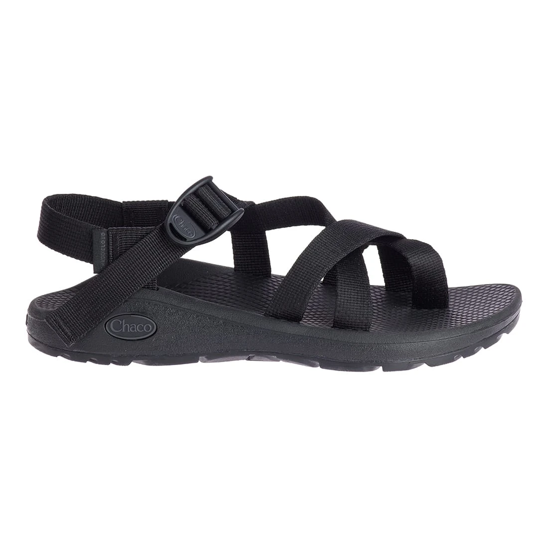 Chaco Women's Z Cloud 2 Sandal - Solid Black - Wide (D) 1 Chaco Women's Z Cloud 2 Sandal - Solid Black - Wide (D)