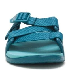 Chaco Women's Chillos Slide - Ocean Blue- Regular (B) -PeakStride Sports Sales CHAW JCH109118 022221 S22 090