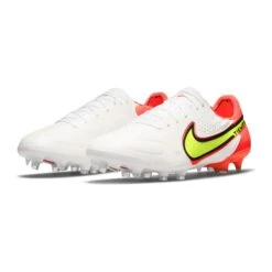 Nike Unisex Tiempo Legend 9 Elite FG Soccer Shoe - White/Volt/Bright Crimson - Regular (D) 13 Nike Unisex Tiempo Legend 9 Elite FG Soccer Shoe - White/Volt/Bright Crimson - Regular (D) -PeakStride Sports Sales CZ8482 176 PHCFH001 2000