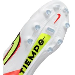 Nike Unisex Tiempo Legend 9 Elite FG Soccer Shoe - White/Volt/Bright Crimson - Regular (D) 18 Nike Unisex Tiempo Legend 9 Elite FG Soccer Shoe - White/Volt/Bright Crimson - Regular (D) -PeakStride Sports Sales CZ8482 176 PHSUD001 2000