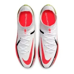 Nike Unisex Phantom GT2 Elite Dynamic Fit FG Soccer Shoes - White/Bright Crimson/Volt - Regular (D) 14 Nike Unisex Phantom GT2 Elite Dynamic Fit FG Soccer Shoes - White/Bright Crimson/Volt - Regular (D) -PeakStride Sports Sales CZ9889 167 PHCTH001 2000