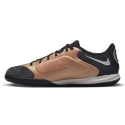 Unisex Nike Tiempo Legend 9 Academy IC/Court Soccer Shoe - Metallic Copper/White -PeakStride Sports Sales DA1190 810 PHSLH001