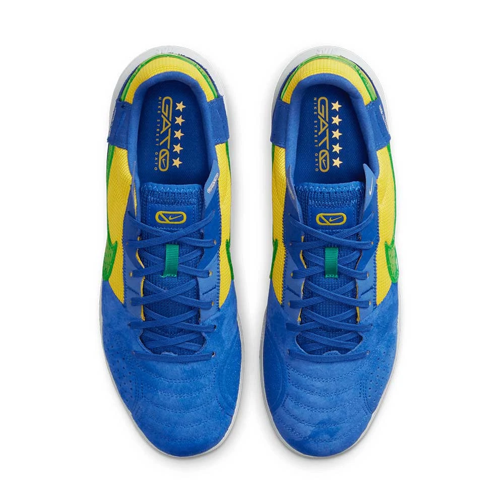 Unisex Nike Streetgato IC Soccer Shoe - Game Royal/Stadium Green/Yellow Strike 7 Unisex Nike Streetgato IC Soccer Shoe - Game Royal/Stadium Green/Yellow Strike - Image 7