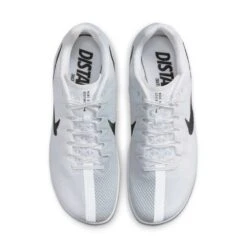 Unisex Nike Zoom Rival Track And Field Distance Spikes - White/Black/Metallic Silver - Regular (D) -PeakStride Sports Sales DC8725 100 PHCTH001 1