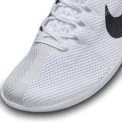 Unisex Nike Zoom Rival Track And Field Distance Spikes - White/Black/Metallic Silver - Regular (D) -PeakStride Sports Sales DC8725 100 PHSYD001 1