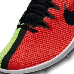 Unisex Nike Zoom Rival Track And Field Distance Spikes - Bright Crimson/Black/Volt - Regular (D) -PeakStride Sports Sales DC8725 601 PHSYD001 1