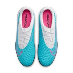 Nike Unisex Phantom GX Academy IC/Court Soccer Shoe - Baltic Blue/Pink Blast/White - Regular (D) 11 Nike Unisex Phantom GX Academy IC/Court Soccer Shoe - Baltic Blue/Pink Blast/White - Regular (D) -PeakStride Sports Sales DD9475 446 PHCTH001