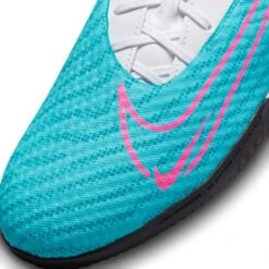 Nike Unisex Phantom GX Academy IC/Court Soccer Shoe - Baltic Blue/Pink Blast/White - Regular (D) 14 Nike Unisex Phantom GX Academy IC/Court Soccer Shoe - Baltic Blue/Pink Blast/White - Regular (D) -PeakStride Sports Sales DD9475 446 PHSYD001