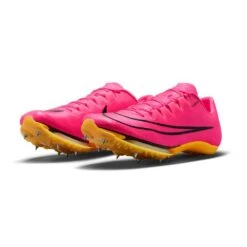 Nike Unisex Air Zoom Maxfly Track Spike- Hyper Pink/Black/Laser Orange- Regular (D) -PeakStride Sports Sales DH5359 600 PHCFH001